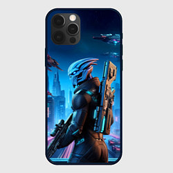 Чехол для iPhone 12 Pro Max Mass Effect - ai art, цвет: 3D-черный