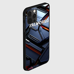 Чехол для iPhone 12 Pro Max Palworld логотип космически плиты, цвет: 3D-черный — фото 2