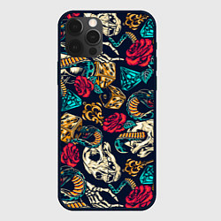 Чехол для iPhone 12 Pro Max Tattoo dice, цвет: 3D-черный