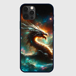 Чехол для iPhone 12 Pro Max The incredible space dragon, цвет: 3D-черный