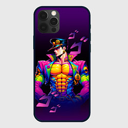 Чехол для iPhone 12 Pro Max Джо Джо - персонаж, цвет: 3D-черный