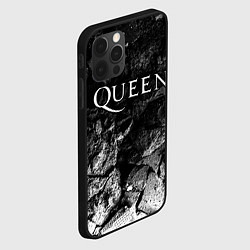 Чехол для iPhone 12 Pro Max Queen black graphite, цвет: 3D-черный — фото 2