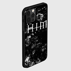 Чехол для iPhone 12 Pro Max HIM black ice, цвет: 3D-черный — фото 2