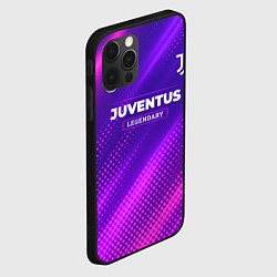 Чехол для iPhone 12 Pro Max Juventus legendary sport grunge, цвет: 3D-черный — фото 2