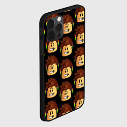 Чехол для iPhone 12 Pro Max Игра Роблокс, цвет: 3D-черный — фото 2
