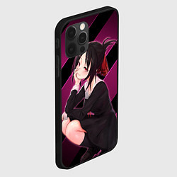 Чехол для iPhone 12 Pro Max Кагуя из Kaguya sama wa Kokurasetai, цвет: 3D-черный — фото 2