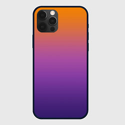 Чехол iPhone 12 Pro Max Градиент оранжево-фиолетовый