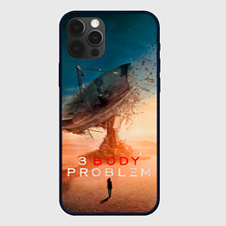 Чехол для iPhone 12 Pro Max Задача трёх тел, цвет: 3D-черный