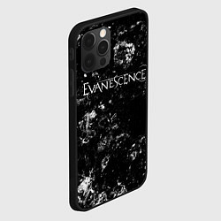 Чехол для iPhone 12 Pro Max Evanescence black ice, цвет: 3D-черный — фото 2