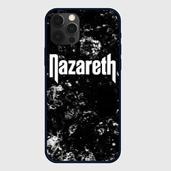 Чехол для iPhone 12 Pro Max Nazareth black ice, цвет: 3D-черный