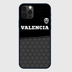 Чехол iPhone 12 Pro Max Valencia sport на темном фоне посередине