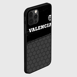 Чехол для iPhone 12 Pro Max Valencia sport на темном фоне посередине, цвет: 3D-черный — фото 2