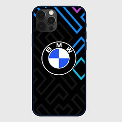 Чехол для iPhone 12 Pro Max Bmw абстракция, цвет: 3D-черный