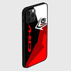 Чехол для iPhone 12 Pro Max Honda CR-V - sport uniform, цвет: 3D-черный — фото 2