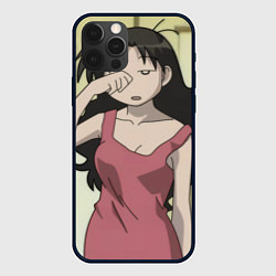 Чехол для iPhone 12 Pro Max Azumanga Daioh Юкари Танидзаки, цвет: 3D-черный