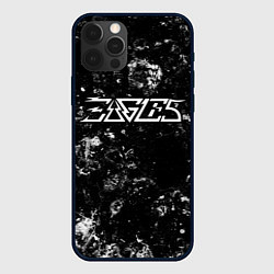 Чехол для iPhone 12 Pro Max Eagles black ice, цвет: 3D-черный