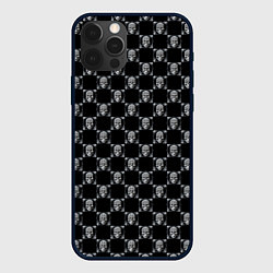 Чехол для iPhone 12 Pro Max Mechanic skull, цвет: 3D-черный