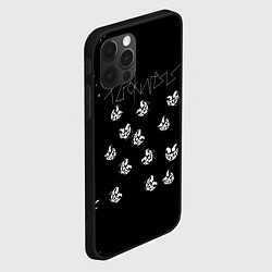 Чехол для iPhone 12 Pro Max Pyrokinesis хип-хоп, цвет: 3D-черный — фото 2
