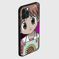 Чехол для iPhone 12 Pro Max Azumanga Daioh Тиё Михама, цвет: 3D-черный — фото 2