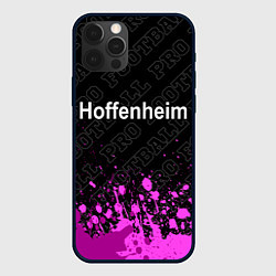 Чехол для iPhone 12 Pro Max Hoffenheim pro football посередине, цвет: 3D-черный
