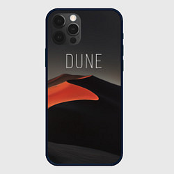 Чехол для iPhone 12 Pro Max Дюна - песок, цвет: 3D-черный