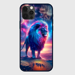 Чехол iPhone 12 Pro Max Space lion - ai art fantasy