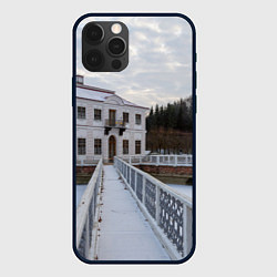 Чехол для iPhone 12 Pro Max Петергоф дворец Марли, цвет: 3D-черный