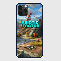 Чехол iPhone 12 Pro Max Abiotic Factor атомный мир