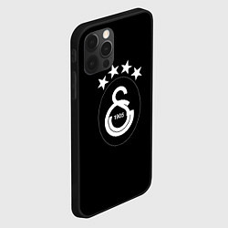 Чехол для iPhone 12 Pro Max Galatasaray sport, цвет: 3D-черный — фото 2