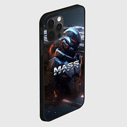 Чехол для iPhone 12 Pro Max Mass Effect game space, цвет: 3D-черный — фото 2