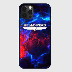 Чехол iPhone 12 Pro Max Helldivers: Space Logo