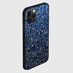 Чехол для iPhone 12 Pro Max Шум пикселей, цвет: 3D-черный — фото 2