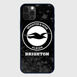 Чехол для iPhone 12 Pro Max Brighton sport на темном фоне, цвет: 3D-черный