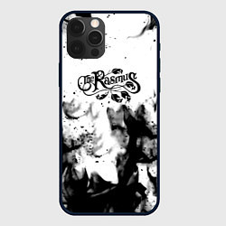 Чехол для iPhone 12 Pro Max Rasmus smoke steel, цвет: 3D-черный