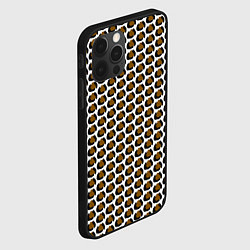 Чехол для iPhone 12 Pro Max Паттерн пятнышки, цвет: 3D-черный — фото 2