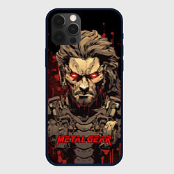 Чехол iPhone 12 Pro Max Venom Snake Metal gear game