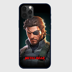 Чехол для iPhone 12 Pro Max Веном Снейк из игры Metal gear, цвет: 3D-черный