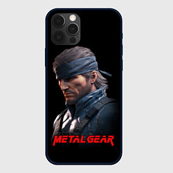 Чехол для iPhone 12 Pro Max Веном Снейк из игры Metal gear, цвет: 3D-черный
