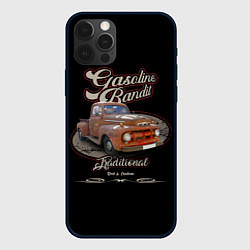 Чехол для iPhone 12 Pro Max Хот-род в стиле rat Gasoline Bandit, цвет: 3D-черный