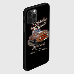 Чехол для iPhone 12 Pro Max Хот-род в стиле rat Gasoline Bandit, цвет: 3D-черный — фото 2