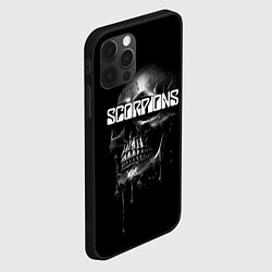 Чехол для iPhone 12 Pro Max Scorpions rock, цвет: 3D-черный — фото 2