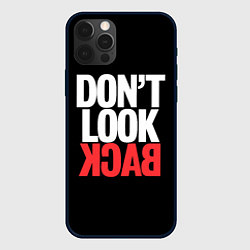 Чехол для iPhone 12 Pro Max Dont look back - the call, цвет: 3D-черный