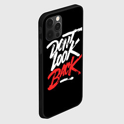 Чехол для iPhone 12 Pro Max The call - dont look back, цвет: 3D-черный — фото 2