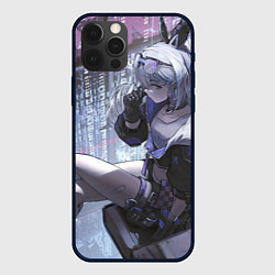 Чехол для iPhone 12 Pro Max Honkai Star Rail Silver Wolf, цвет: 3D-черный