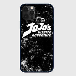 Чехол для iPhone 12 Pro Max JoJo Bizarre Adventure black ice, цвет: 3D-черный