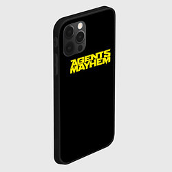 Чехол для iPhone 12 Pro Max Agents of Mayhem, цвет: 3D-черный — фото 2