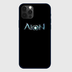 Чехол для iPhone 12 Pro Max AION logo, цвет: 3D-черный