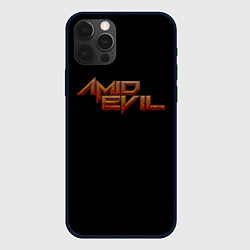 Чехол для iPhone 12 Pro Max Amid Evil, цвет: 3D-черный