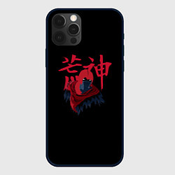Чехол для iPhone 12 Pro Max Aragami logo ninja, цвет: 3D-черный
