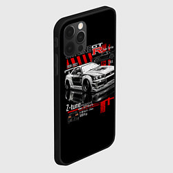 Чехол для iPhone 12 Pro Max Skyline gtr34, цвет: 3D-черный — фото 2